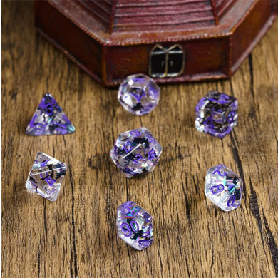 Cat Colony RPG Dice Set Plastic Dice Foam Brain Games