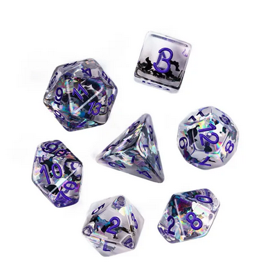 Cat Colony RPG Dice Set Plastic Dice Foam Brain Games