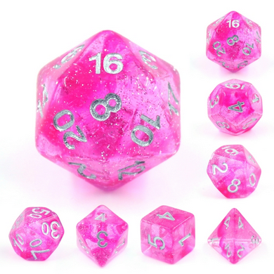 Chaos RPG Dice Set Plastic Dice Foam Brain Games