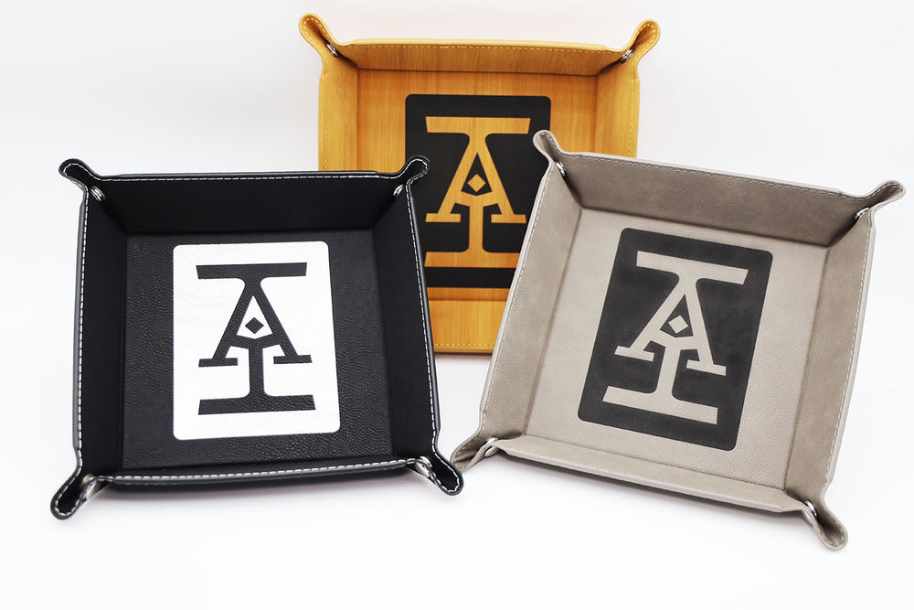 Acquisitions Inc Snap Tray: Wood Dice Tray Foam Brain Games