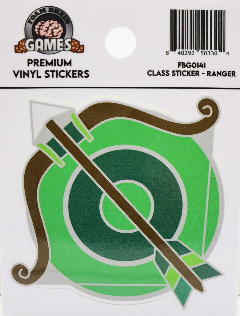 Class Sticker - Ranger Stickers Foam Brain Games