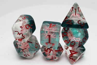 Baby Spider RPG Dice Set Plastic Dice Foam Brain Games