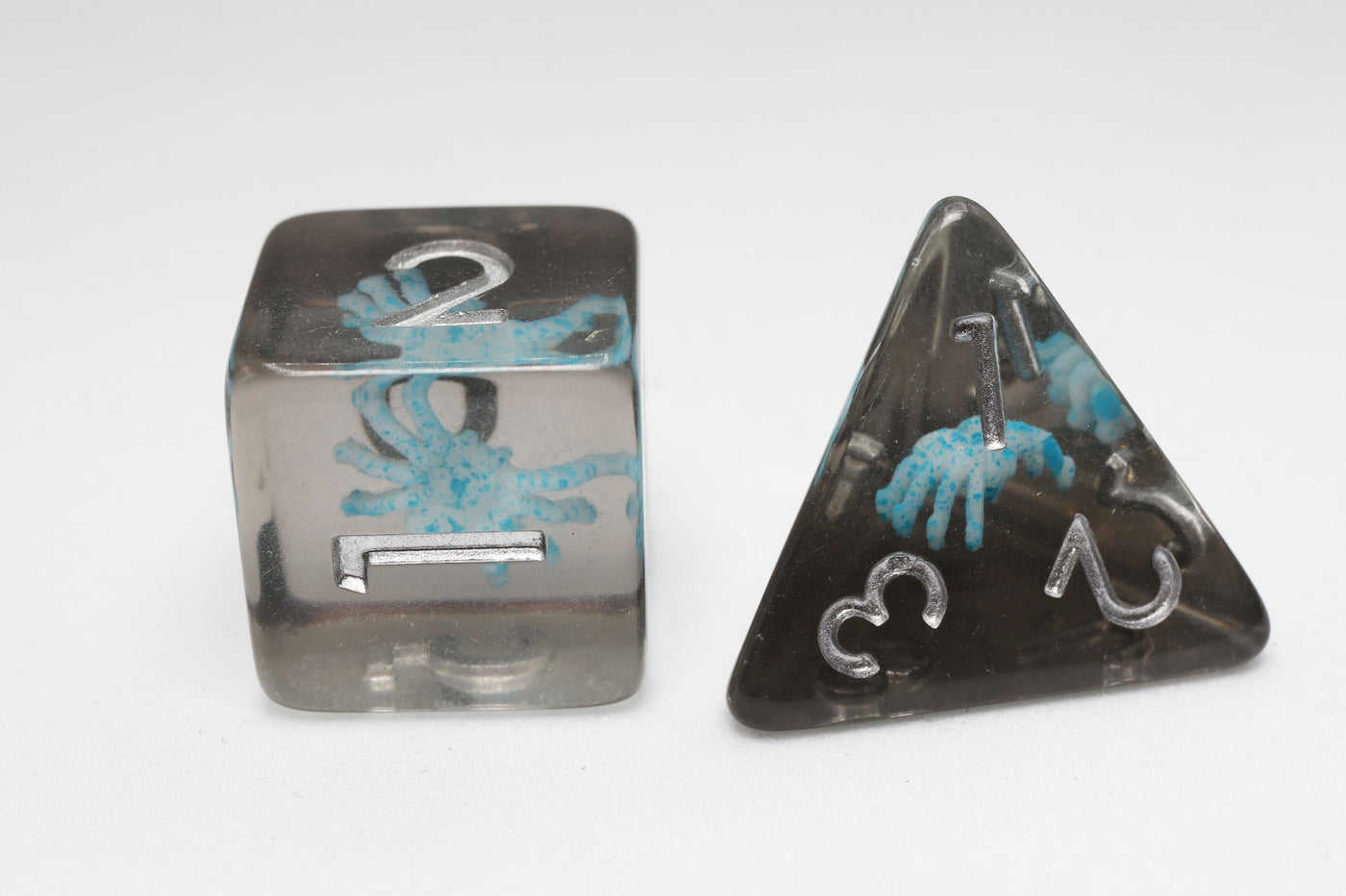 Water Spider RPG Dice Set Plastic Dice Foam Brain Games