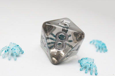 Water Spider RPG Dice Set Plastic Dice Foam Brain Games