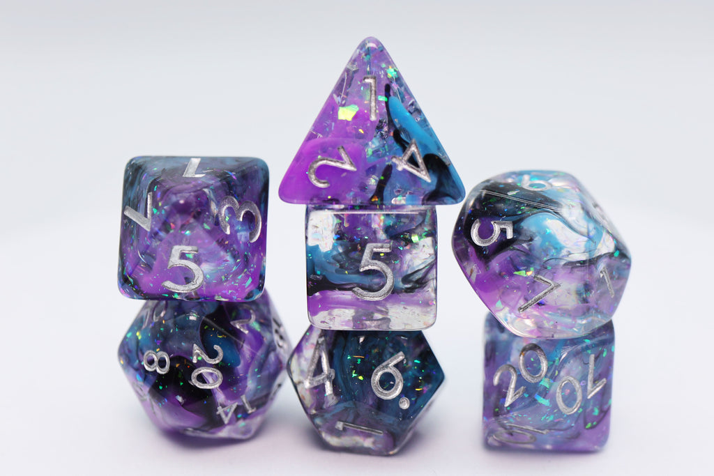Eventide RPG Dice Set Plastic Dice Foam Brain Games