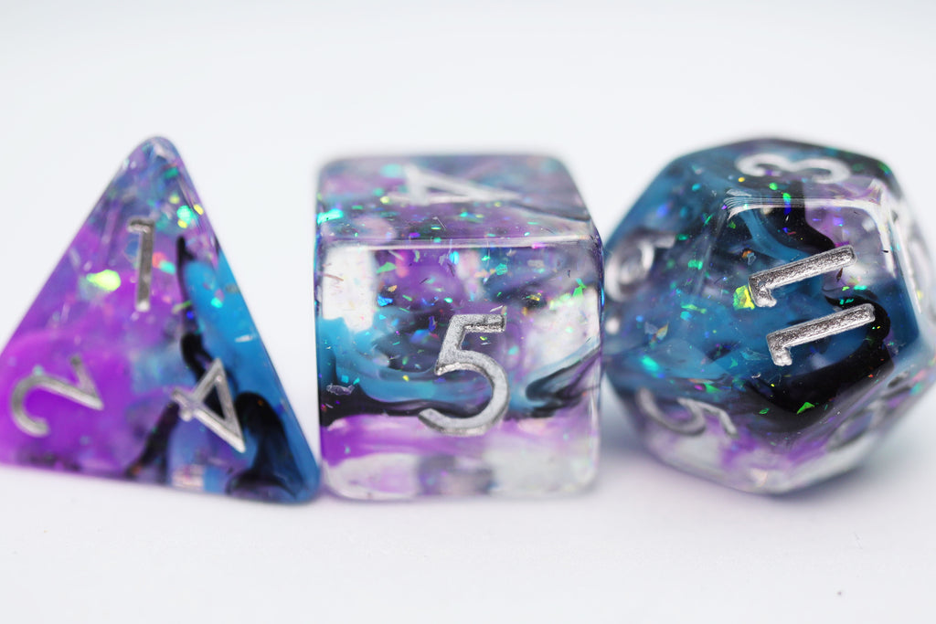 Eventide RPG Dice Set Plastic Dice Foam Brain Games