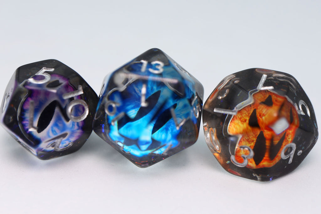 The Collection RPG Dice Set Plastic Dice Foam Brain Games