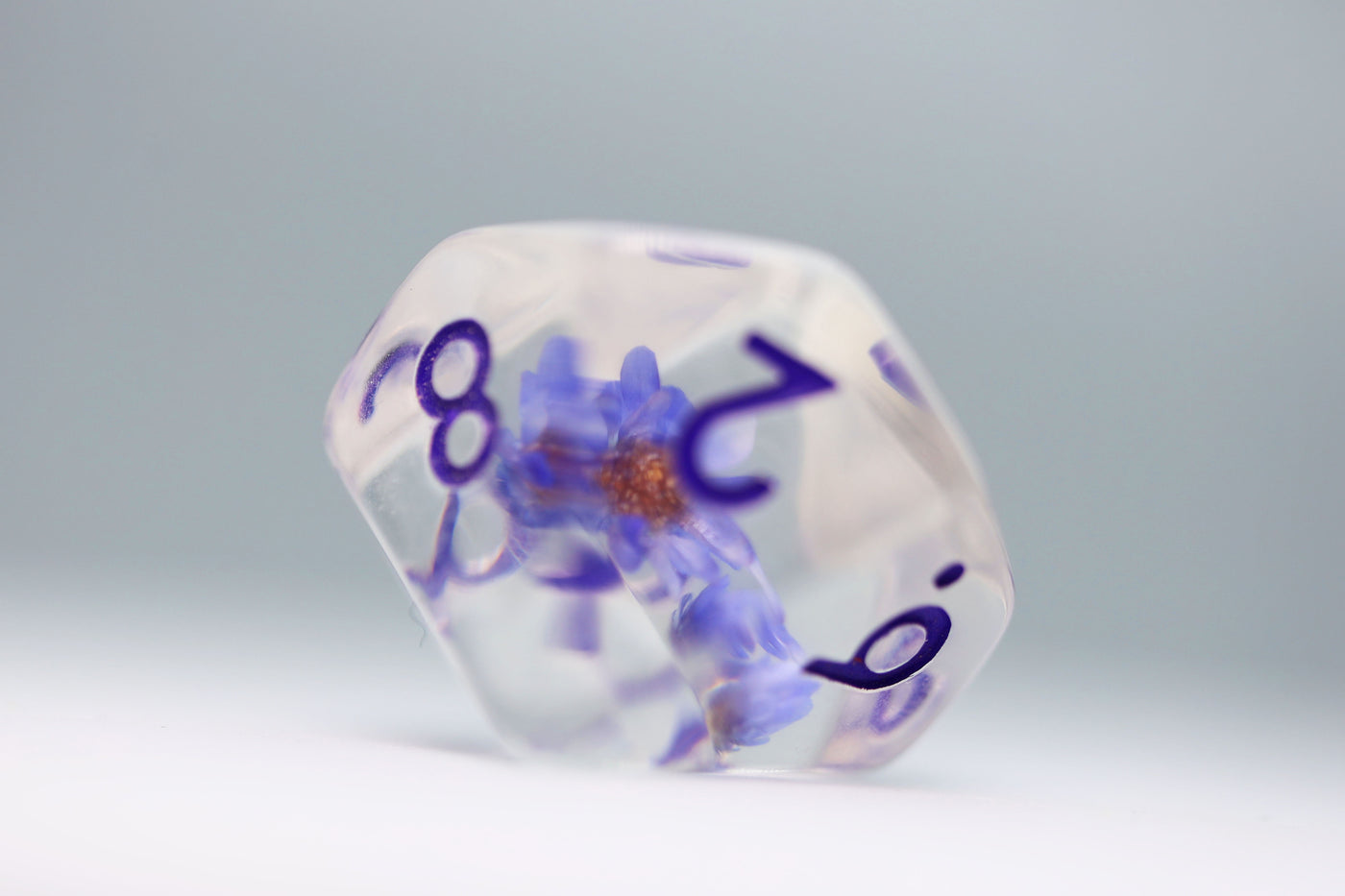 Violets Are Blue RPG Dice Set Plastic Dice Foam Brain Games