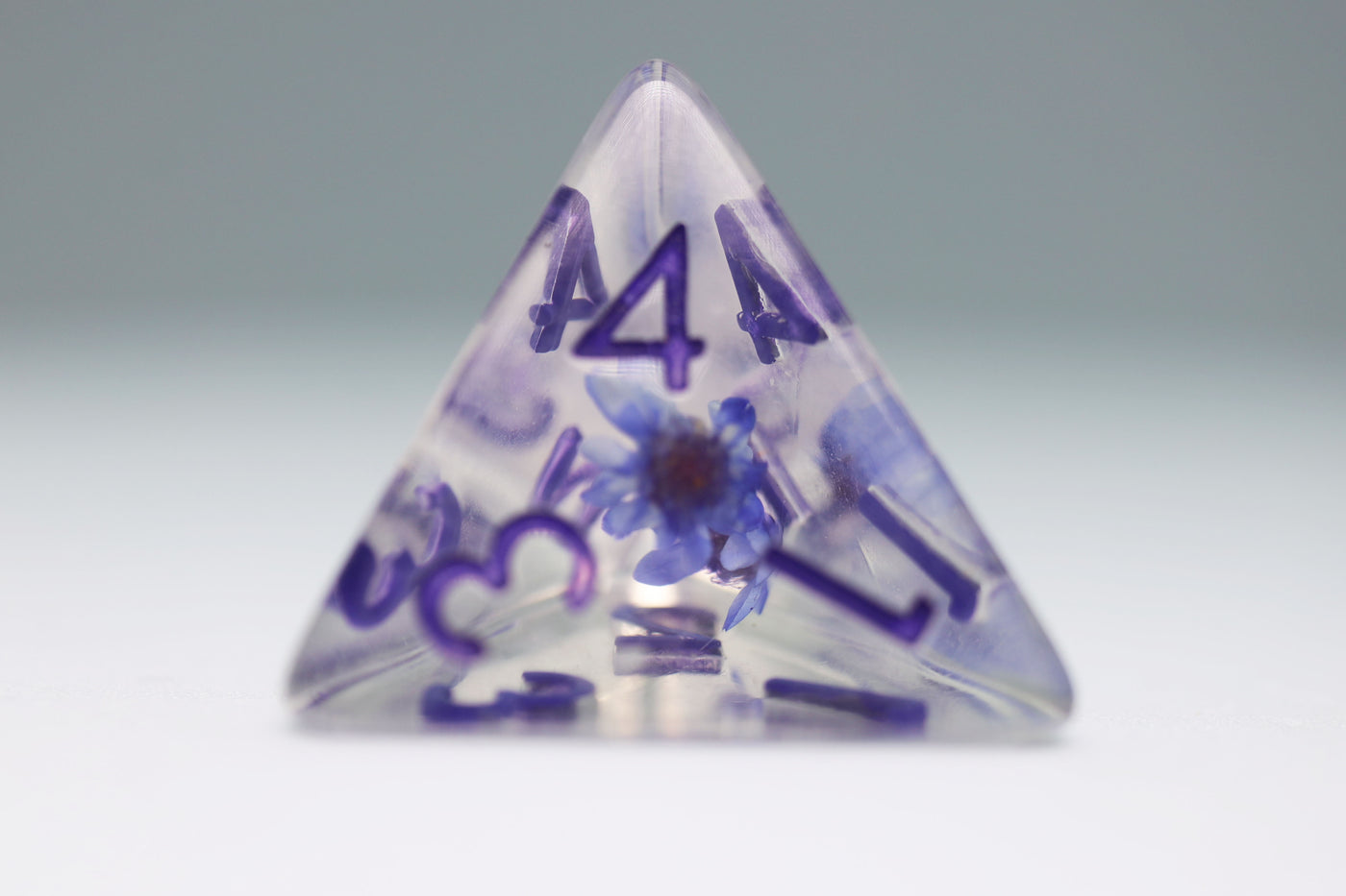 Violets Are Blue RPG Dice Set Plastic Dice Foam Brain Games