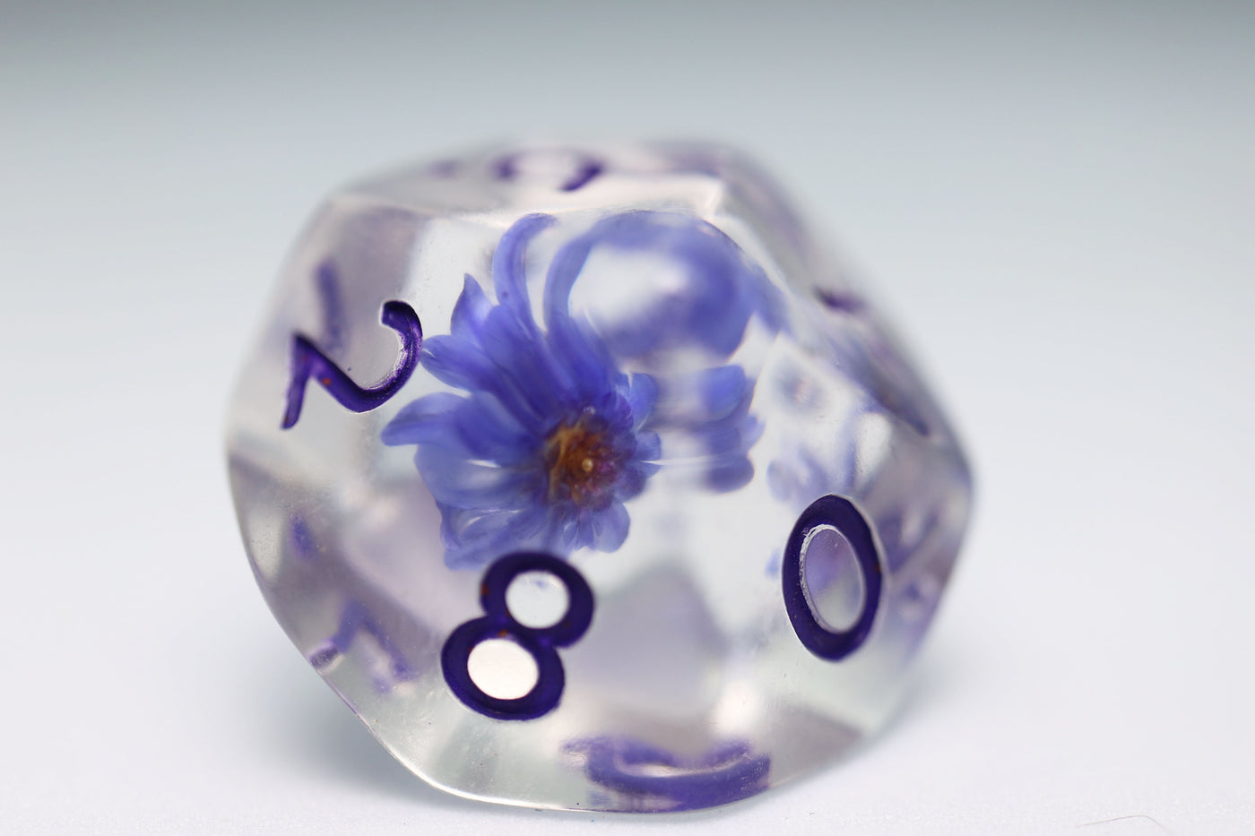 Violets Are Blue RPG Dice Set Plastic Dice Foam Brain Games
