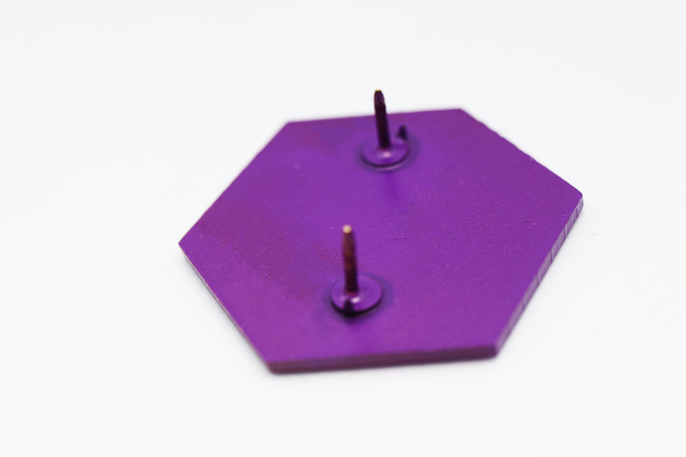 D20 Pin: Shadow Variant Purple Enamel Pin Foam Brain Games