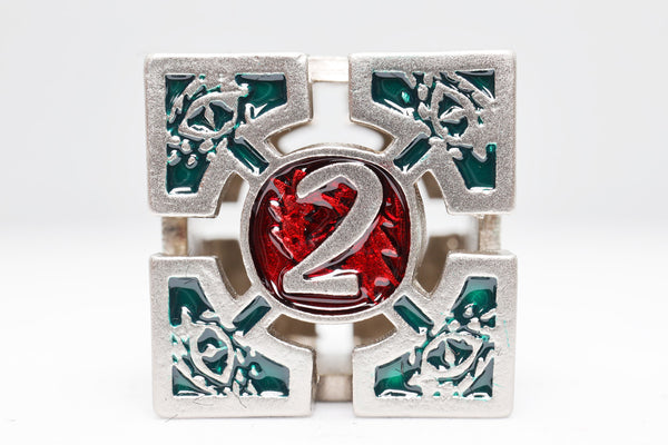 Oculus: Bewildered - Metal RPG Dice Set Metal Dice Foam Brain Games