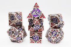 Oculus: Puzzling - Hollow Metal RPG Dice Set Metal Dice Foam Brain Games