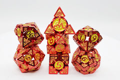 Oculus: Wide Awake - Hollow Metal RPG Dice Set Metal Dice Foam Brain Games