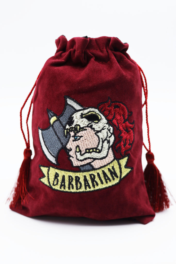 Dice Bag - Barbarian Dice Bag Foam Brain Games