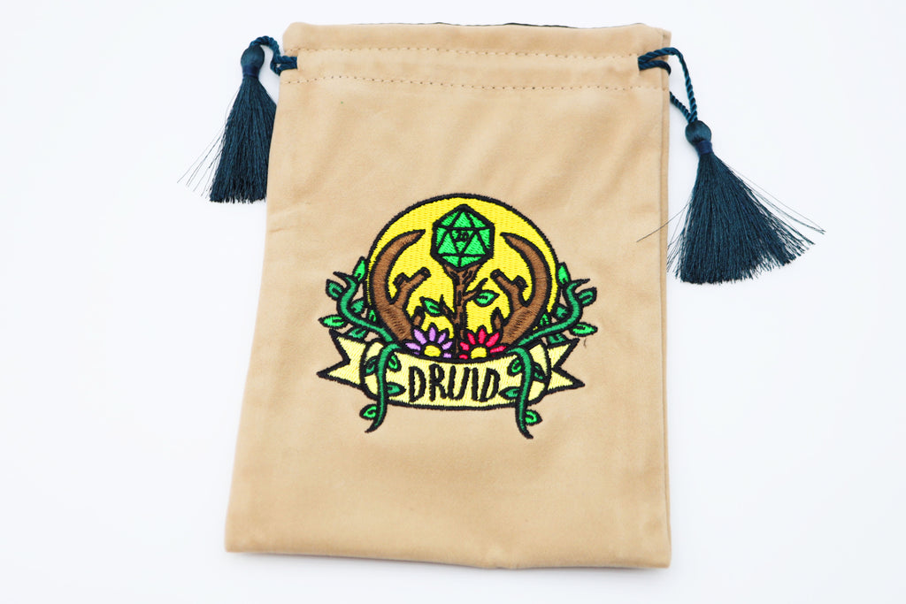 Dice Bag - Druid Dice Bag Foam Brain Games