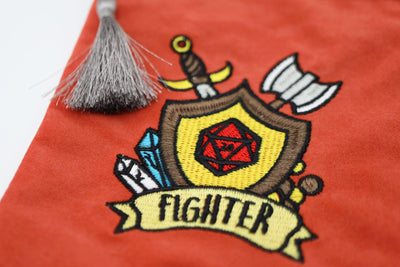 Dice Bag - Fighter Dice Box Foam Brain Games