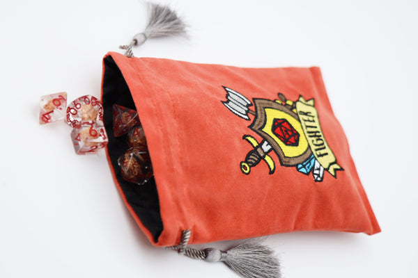Dice Bag - Fighter Dice Bag Foam Brain Games