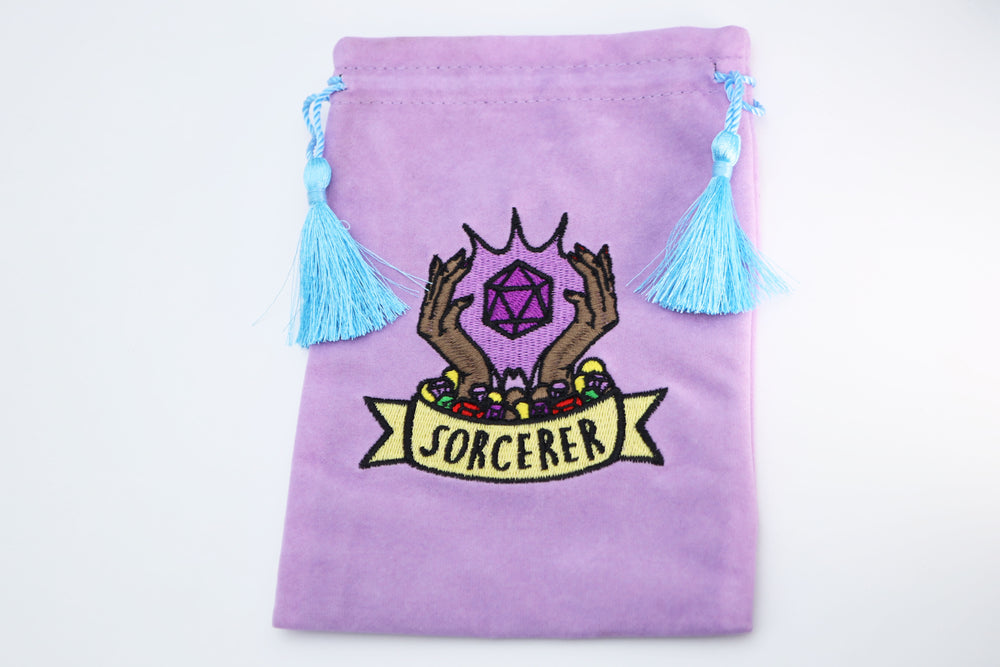 Dice Bag - Sorcerer Dice Bag Foam Brain Games