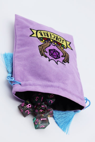 Dice Bag - Sorcerer Dice Box Foam Brain Games