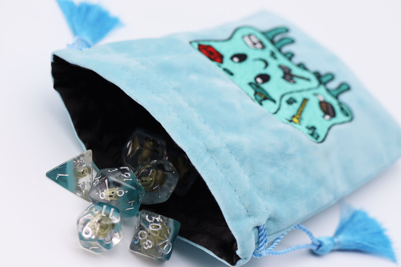 Dice Bag - Gelly Cube Dice Box Foam Brain Games
