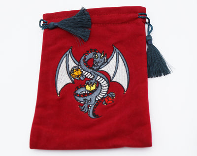 Dice Bag - Black Dragon Dice Box Foam Brain Games