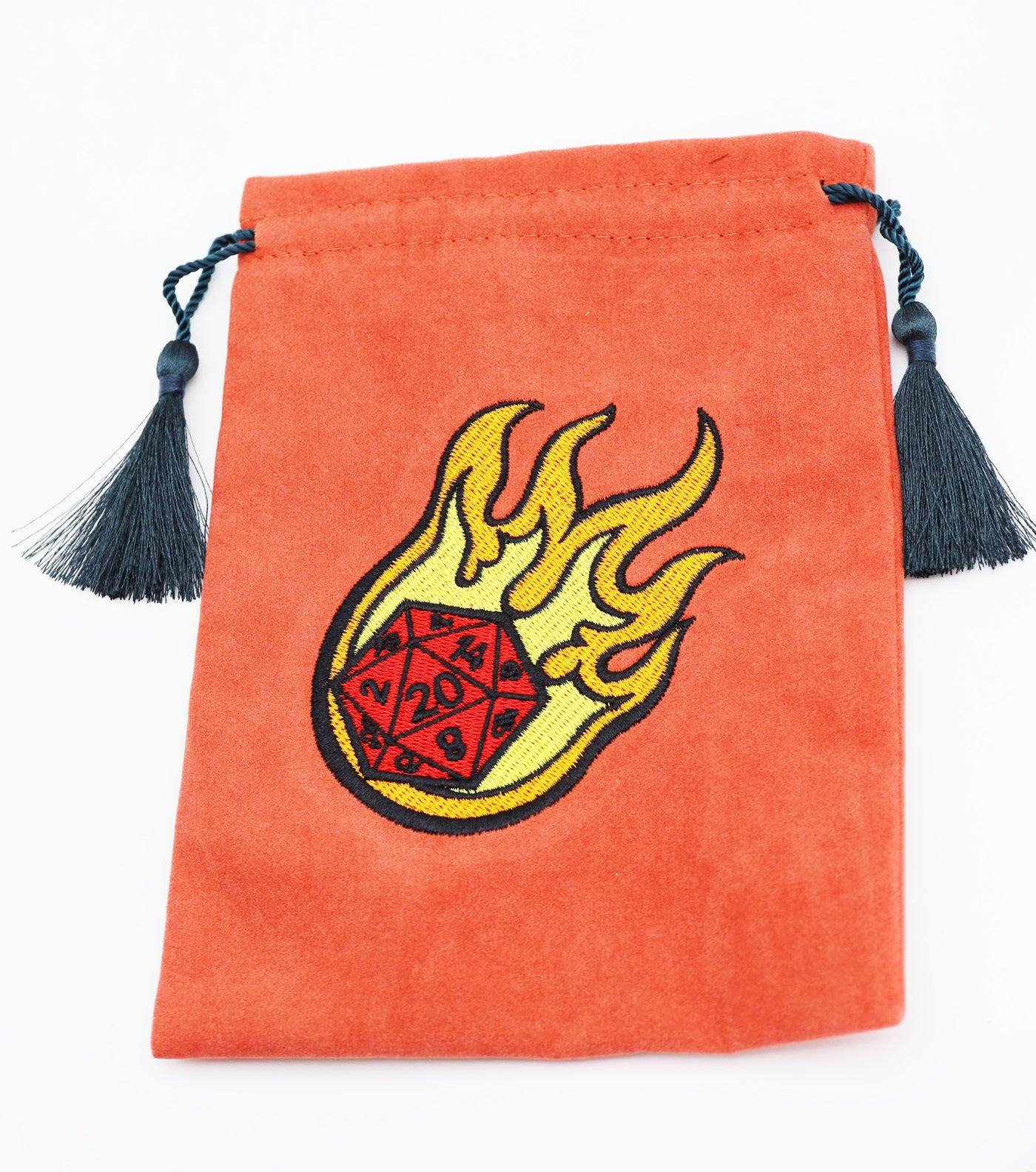 Dice Bag - Dice Fire Ball Dice Box Foam Brain Games