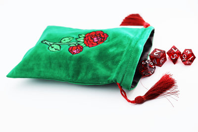 Dice Bag - Dice Rose Dice Box Foam Brain Games