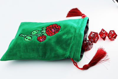 Dice Bag - Dice Rose Dice Box Foam Brain Games