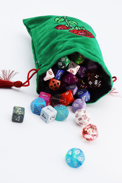 Dice Bag - Dice Rose Dice Box Foam Brain Games