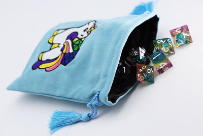 Dice Bag - Sparkles the Unicorn Dice Box Foam Brain Games