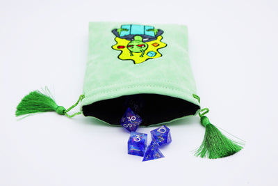 Dice Bag - Dice Alien Dice Box Foam Brain Games