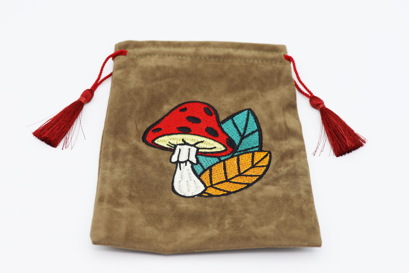 Dice Bag - Mushroom & Leaf Dice Box Foam Brain Games