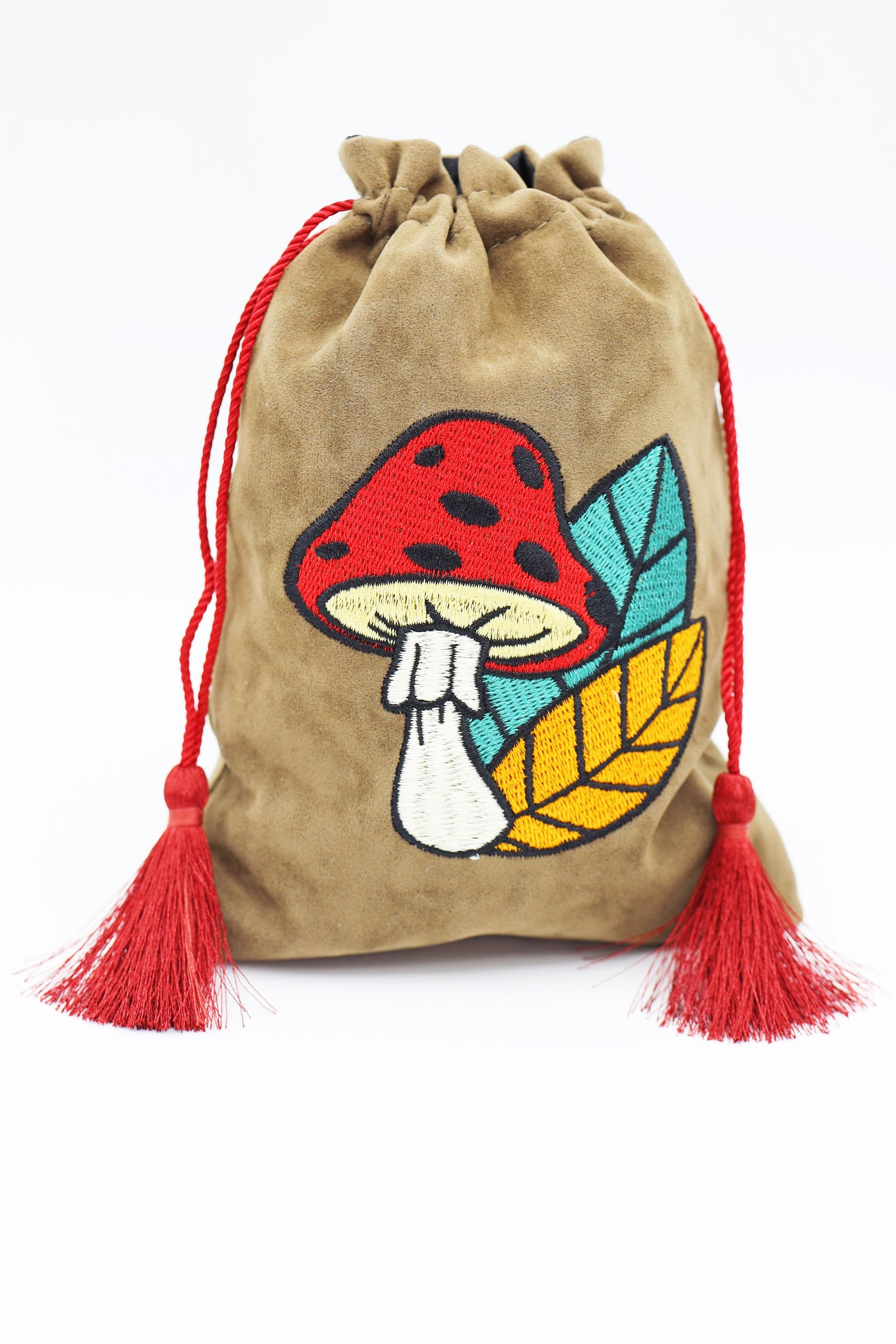 Dice Bag - Mushroom & Leaf Dice Box Foam Brain Games