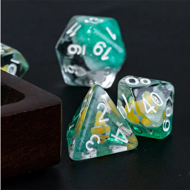 Fish Bowl RPG Dice Set Plastic Dice Foam Brain Games
