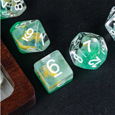 Fish Bowl RPG Dice Set Plastic Dice Foam Brain Games
