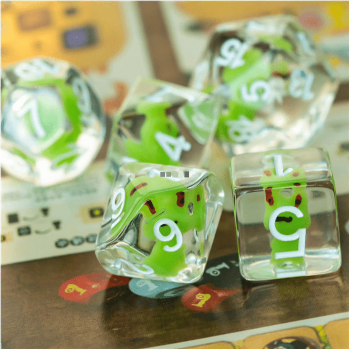 Frogdice Frog RPG Dice Set