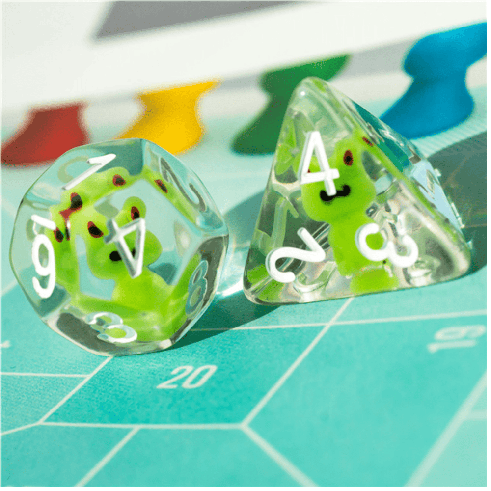 Frogdice Frog RPG Dice Set