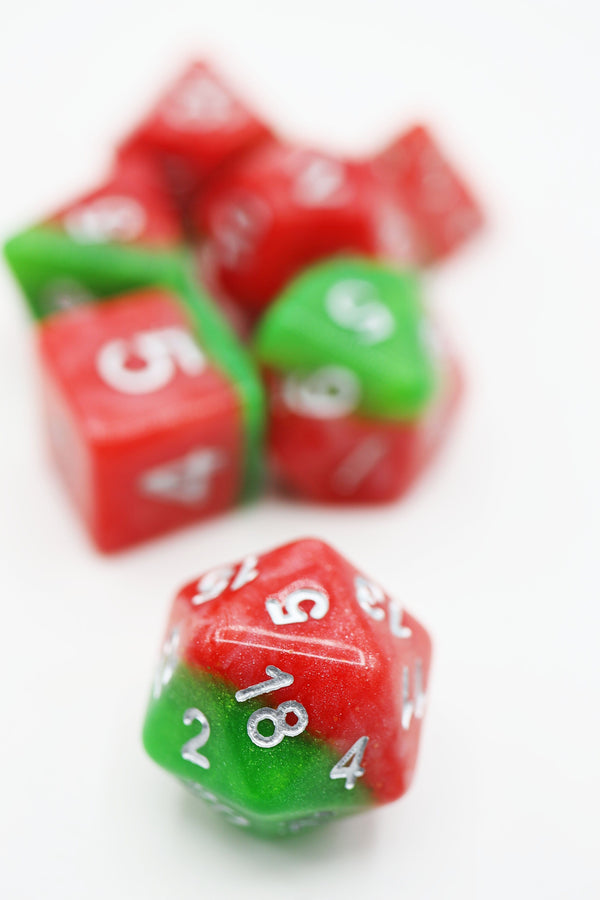 Italian Ice RPG Dice Set Plastic Dice Foam Brain Games