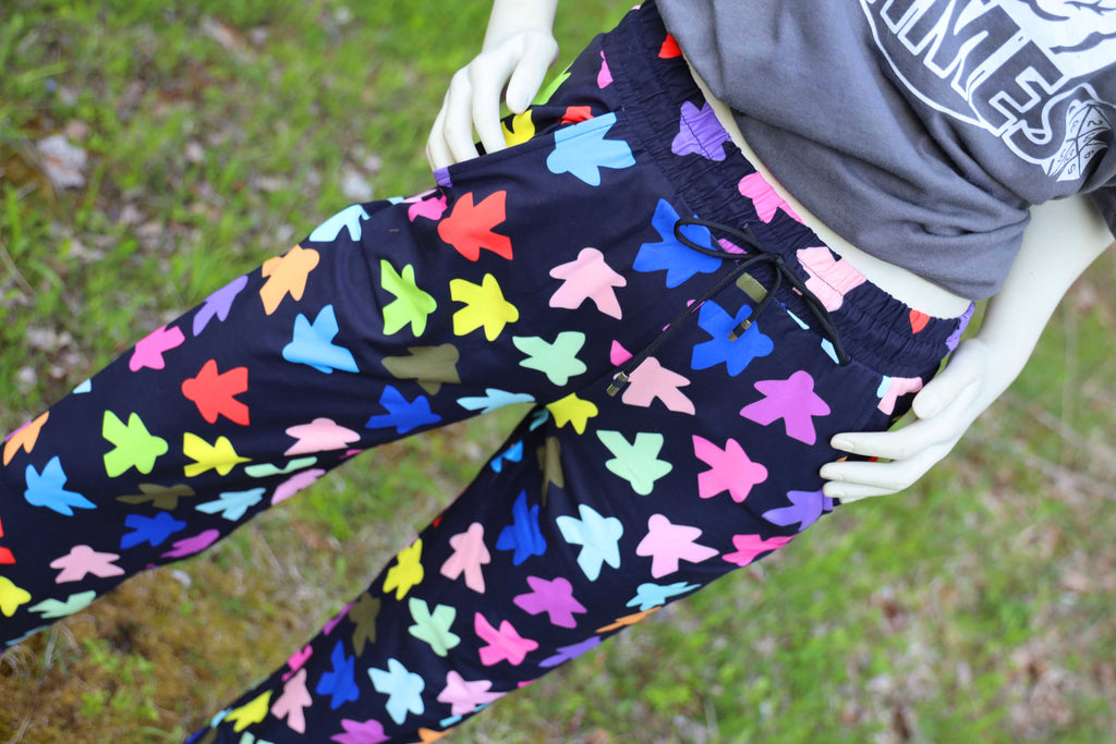 Meeple Joggers - SIZE: L/XL (Large/XLarge) Leggings & Joggers Foam Brain Games