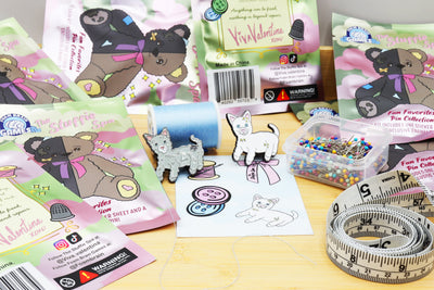 Foam Brain x Stuffie Spa: Fan Favorites Enamel Pin Foam Brain Games