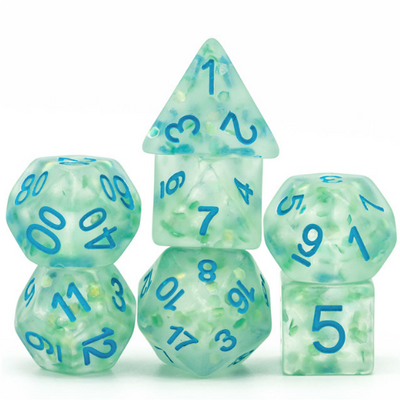 Komorebi RPG Dice Set Plastic Dice Foam Brain Games