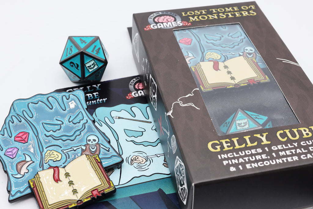Lost Tome of Monsters: Gelly Cube  Foam Brain Games