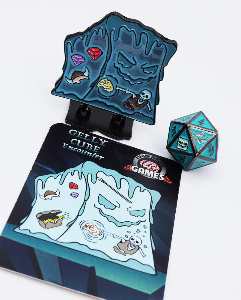 Lost Tome of Monsters: Gelly Cube  Foam Brain Games