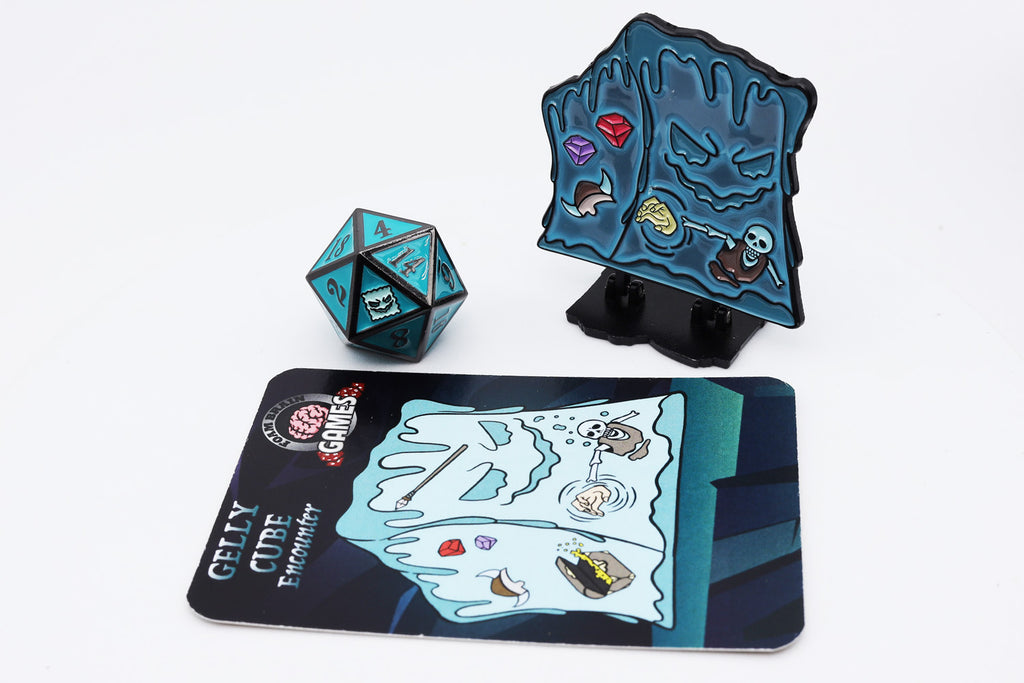 Lost Tome of Monsters: Gelly Cube  Foam Brain Games