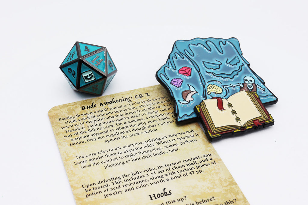 Lost Tome of Monsters: Gelly Cube  Foam Brain Games