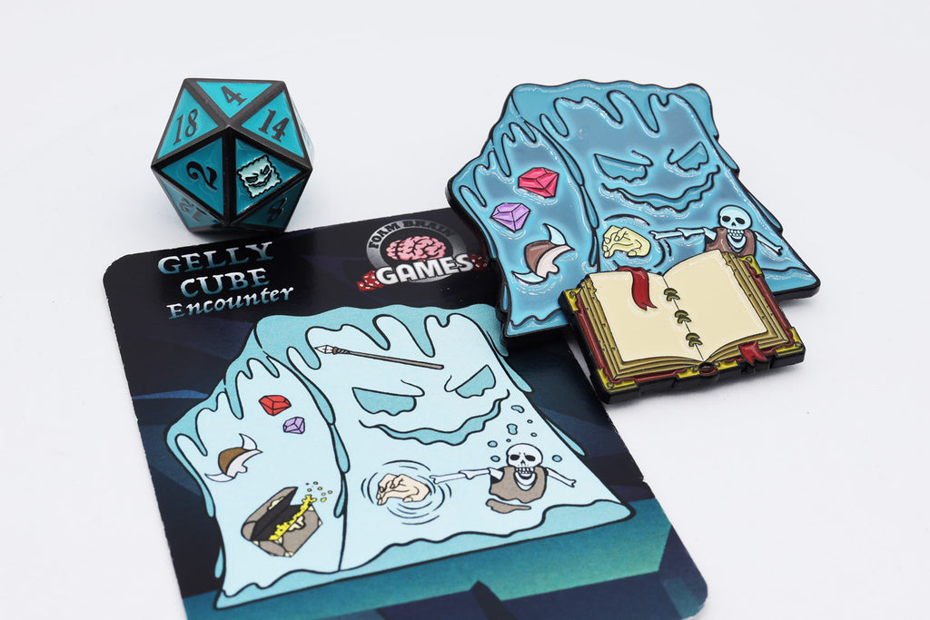 Lost Tome of Monsters: Gelly Cube  Foam Brain Games