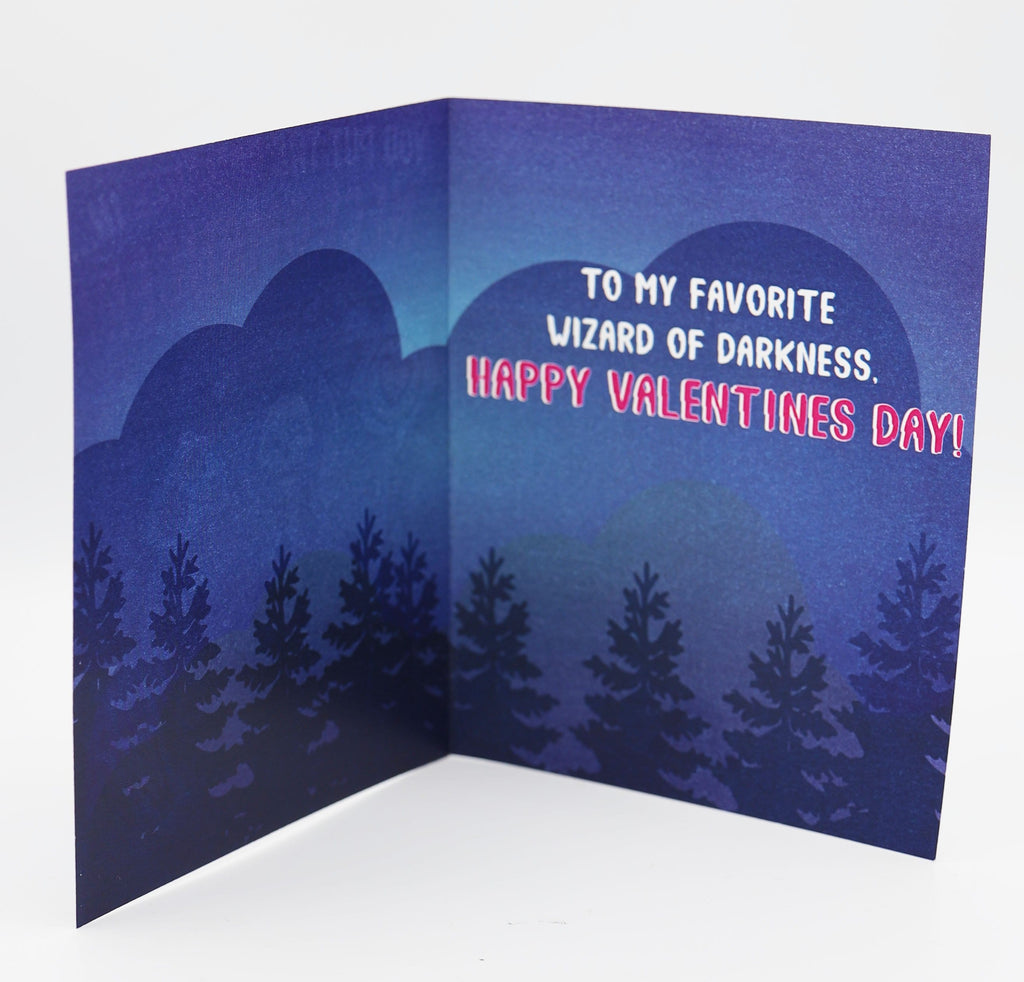 Valentines Day Card - Necromancer Romance Greeting Card Foam Brain Games