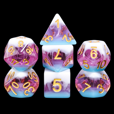 No Way Up RPG Dice Set Plastic Dice Foam Brain Games