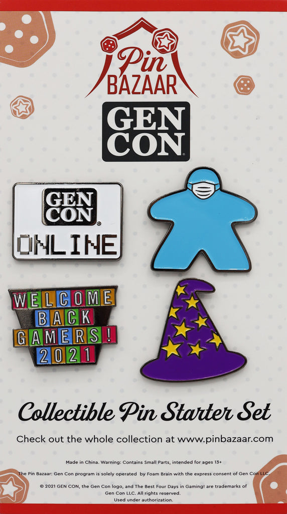 Pin Bazaar: Gen Con 2021 Starter Set  Pin Bazaar